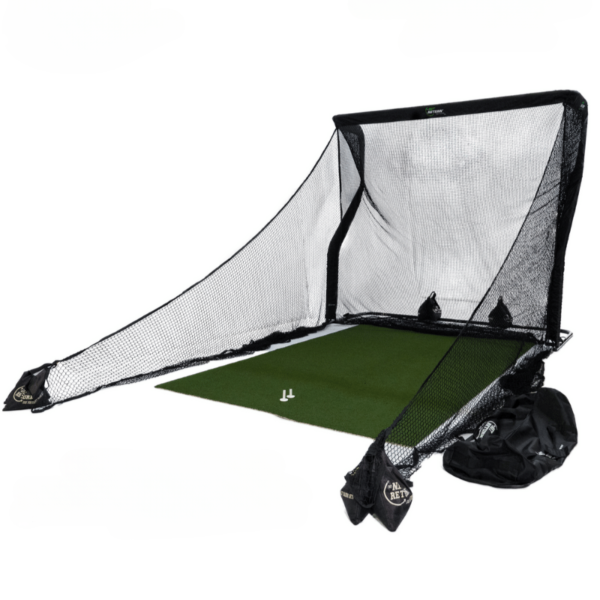 The Net Return Pro Series V2 Large 8' Package Golf Net