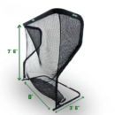 The Net Return Pro Series V2 - 8'x7'.6" Golf Net